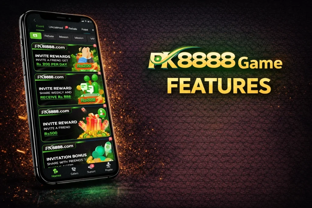 PK8888 Game features
