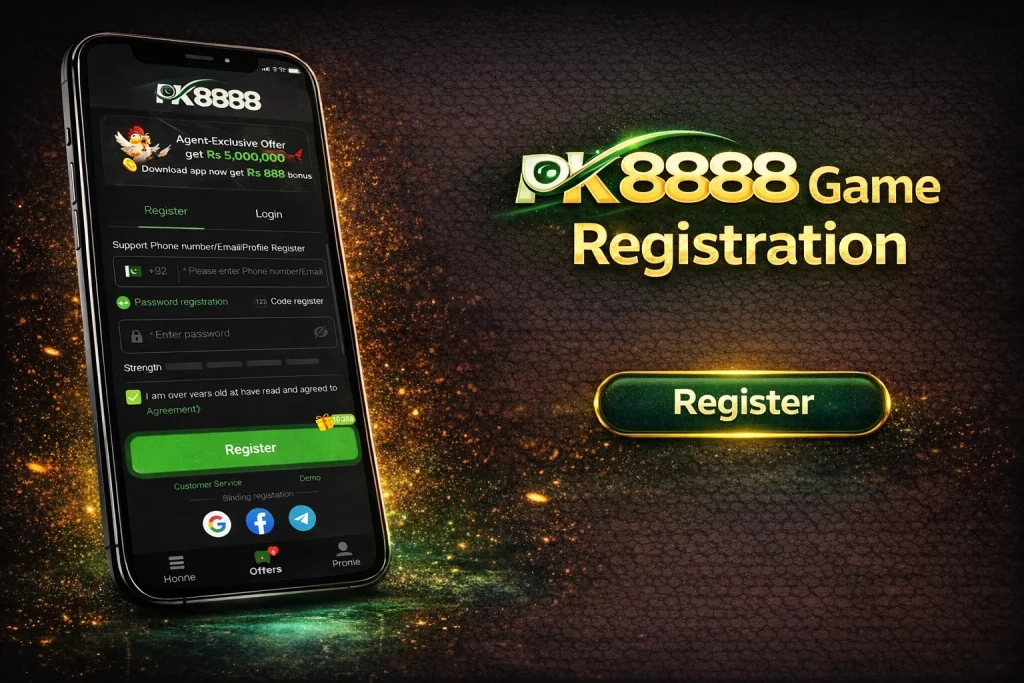 PK8888 Game Registration